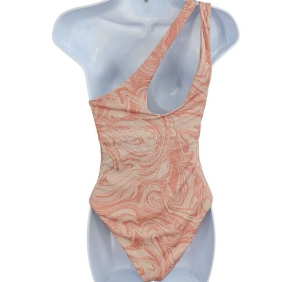 L*Space Womens‎ 8 Shine On Shimmer Phoebe All Swirled Up One Piece Swimsuit NWT - Picture 5 of 9